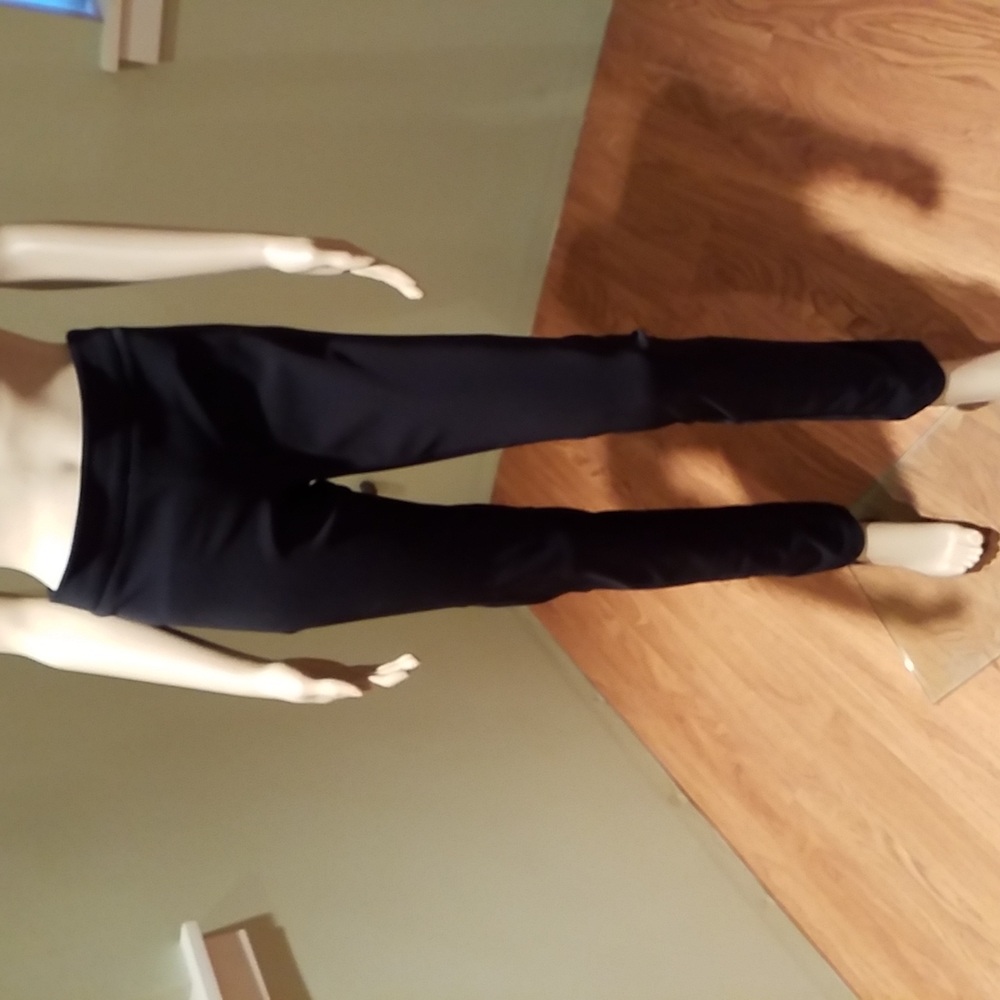 Marc Aurel Black Dress Pant With Side Zipper Size 38